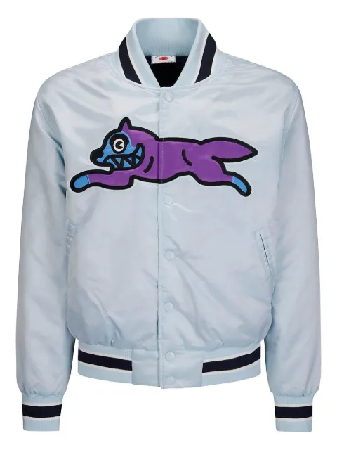 ICECREAM Running Dog satin bomber jacket