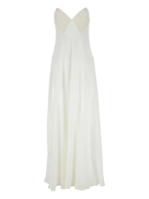 Max Mara Calmi  georgette maxi dress