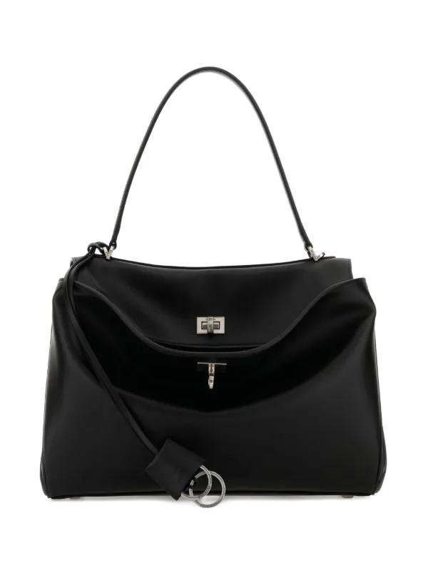 Balenciaga ロデオ ハンドバッグ M | ブラック | FARFETCH JP