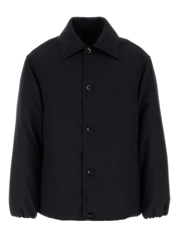 Jil Sander ボタン シャツジャケット | ブルー | FARFETCH JP