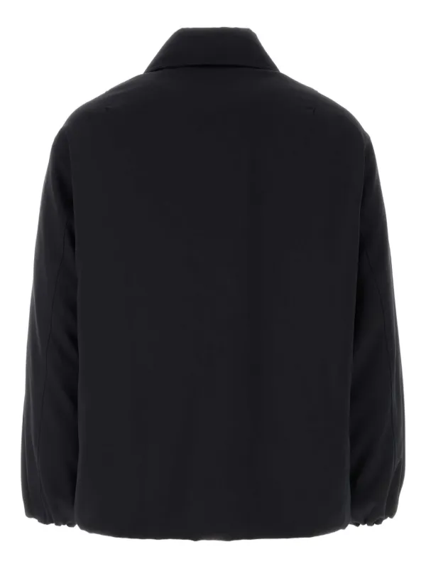 JIL SANDER ベルト付きボタンシャツジャケット Jil Sander ボタン シャツジャケット | ブルー | FARFETCH JP