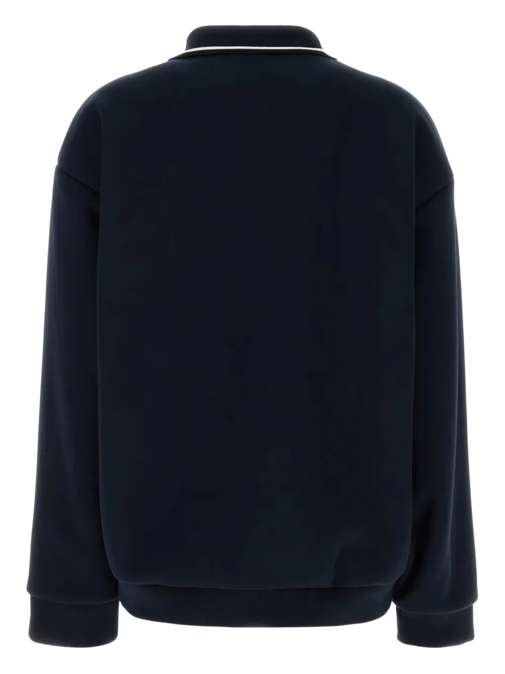 Miu Jack met polokraag en rits Blauw