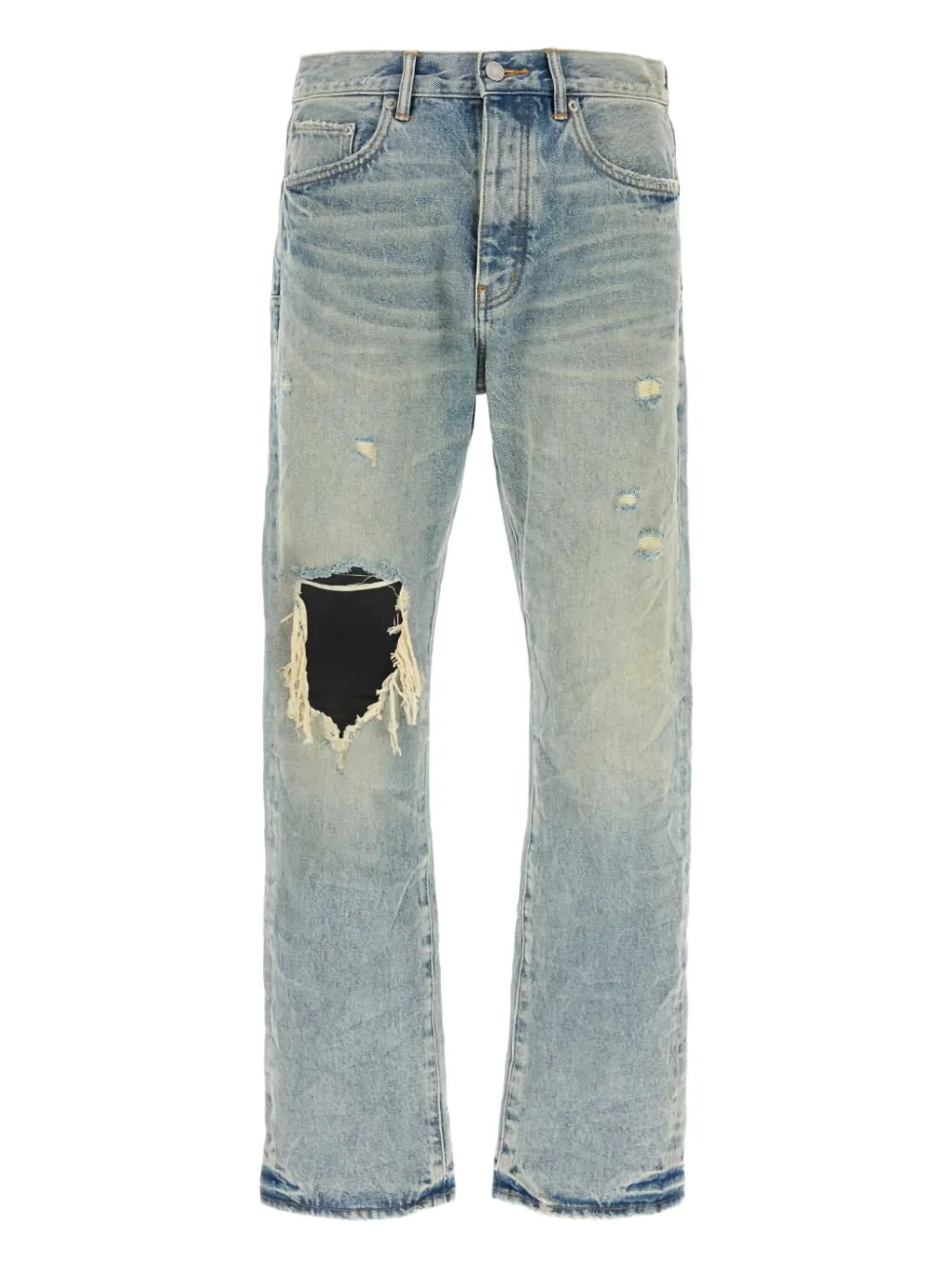 Purple Brand distressed jeans Blauw