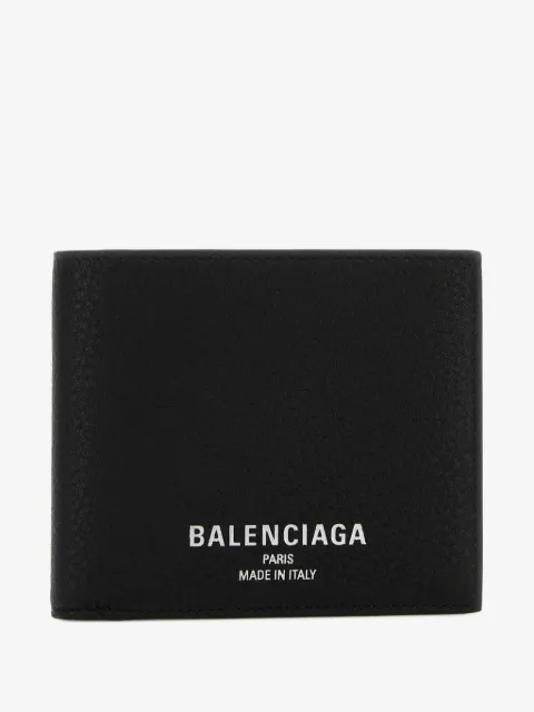 Balenciaga 로고 프린트 2단 지갑
