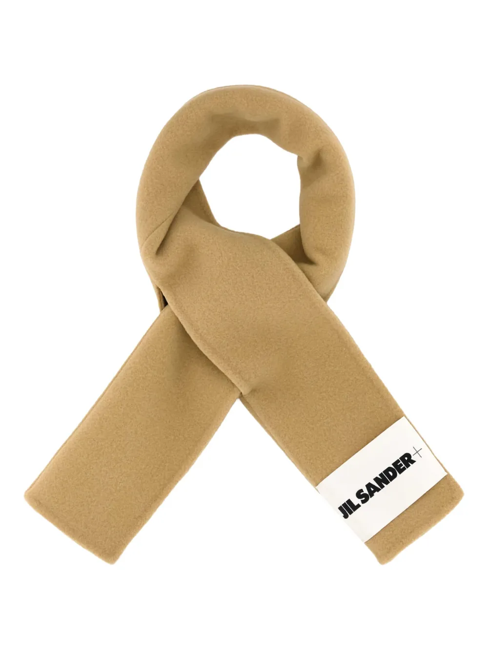 + logo-patch scarf