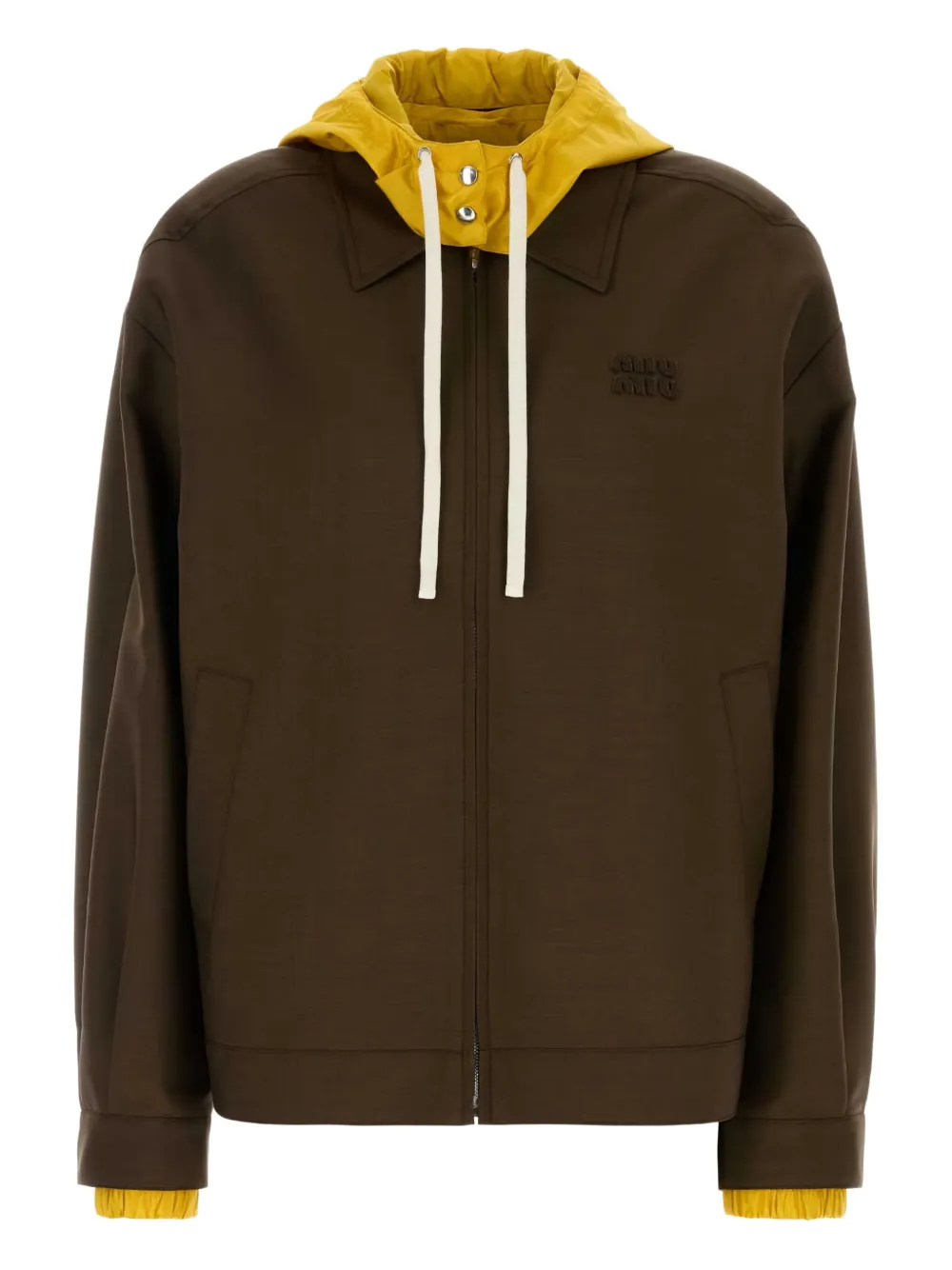 Miu hooded jacket Bruin