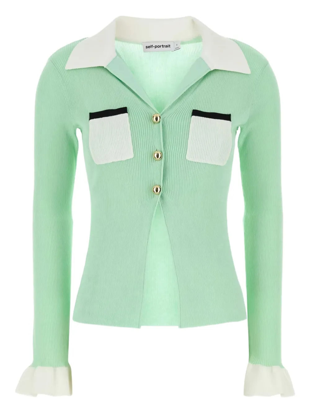 ribbed cardigan