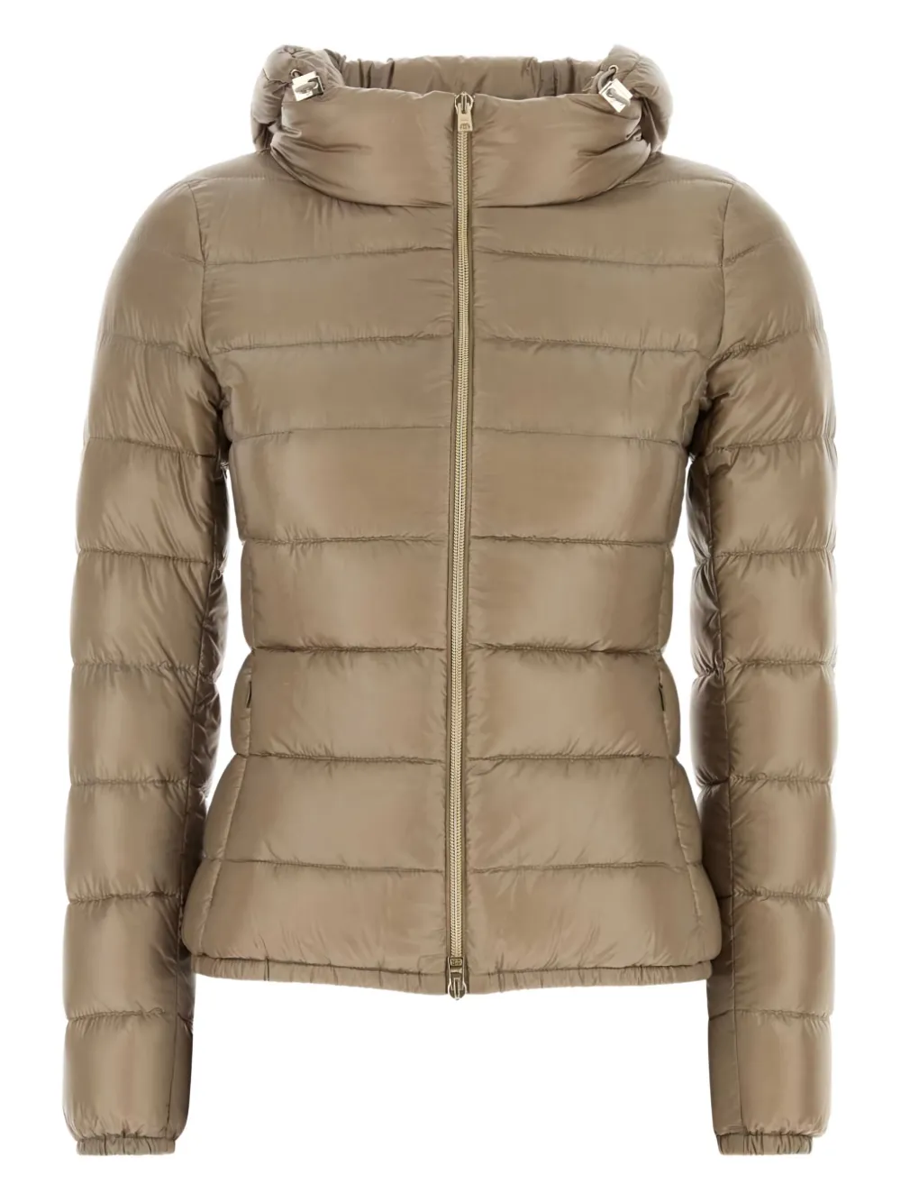 Herno hooded quilted jacket | Brown | Image 1