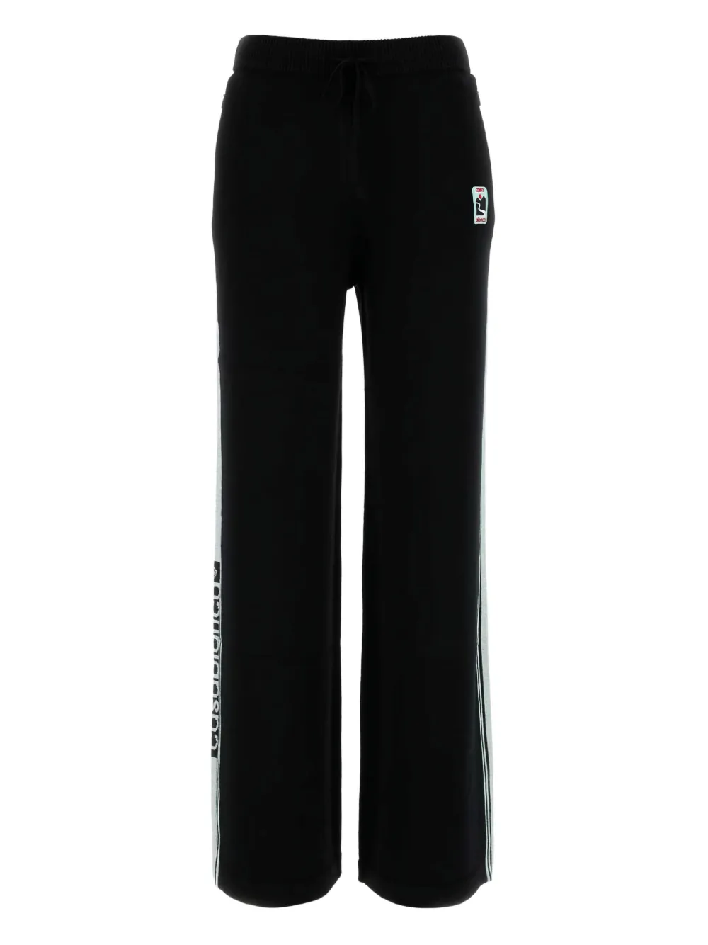 Casablanca merino side-stripe sweatpants | Black | Image 1