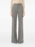Valentino Garavani natté-weave trousers - Grey