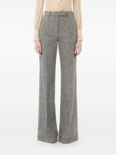 Valentino Garavani natté-weave trousers