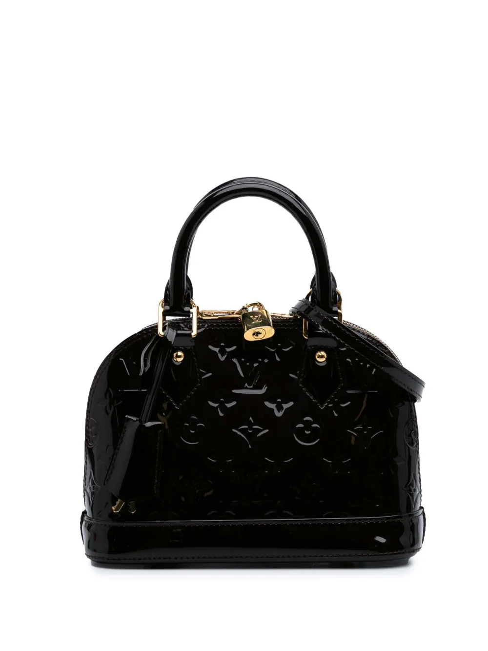 Louis Vuitton Pre-Owned 2017 Monogram Vernis Alma BB satchel | Purple | Image 1