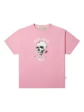 Advisory Board Crystals Skull T-shirt - Pink