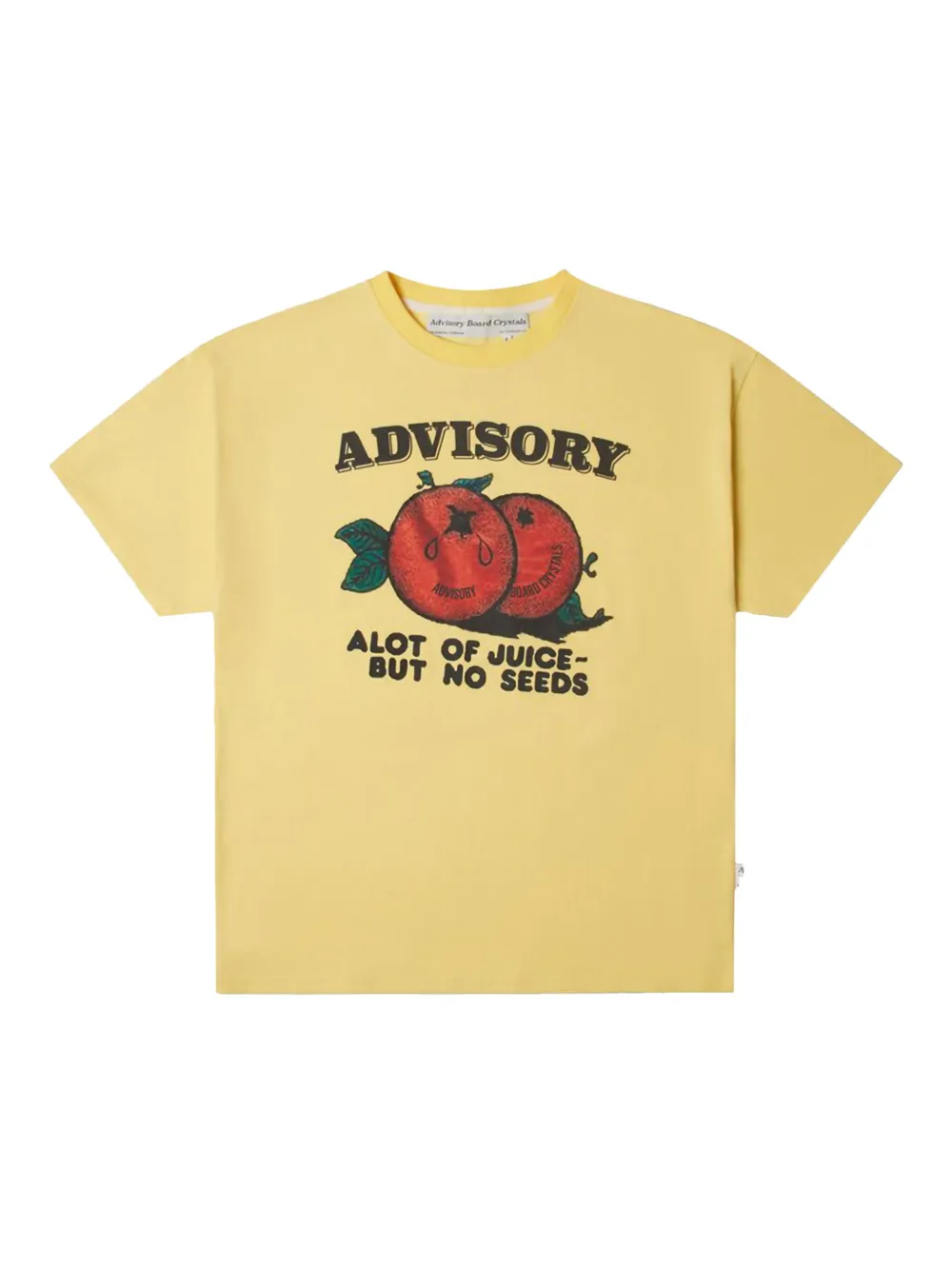 Advisory Board Crystals Vasectomy T-shirt | Yellow | Image 1