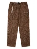 Advisory Board Crystals leopard-print cargo pants - Brown