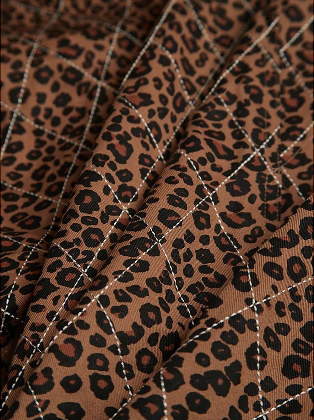 Advisory Board Crystals Cargo broek met luipaardprint - Bruin