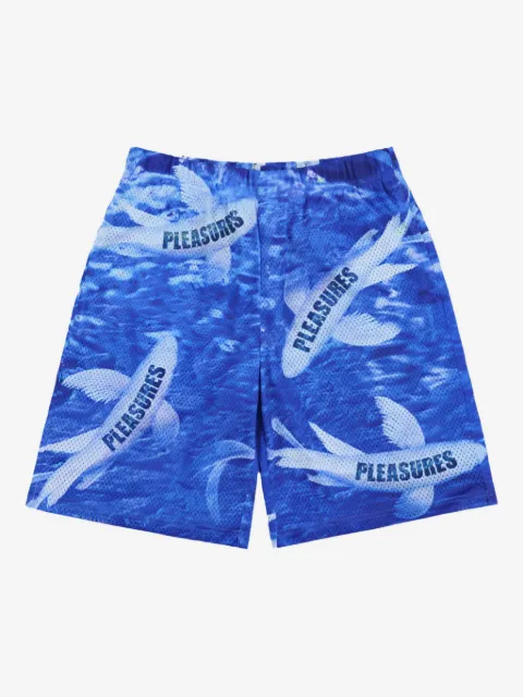 Pleasures Koi Mesh shorts