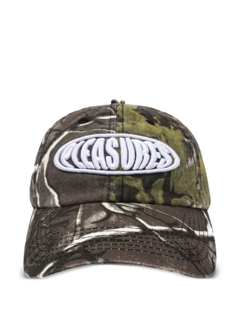 Pleasures Bubble Logo Camo cap