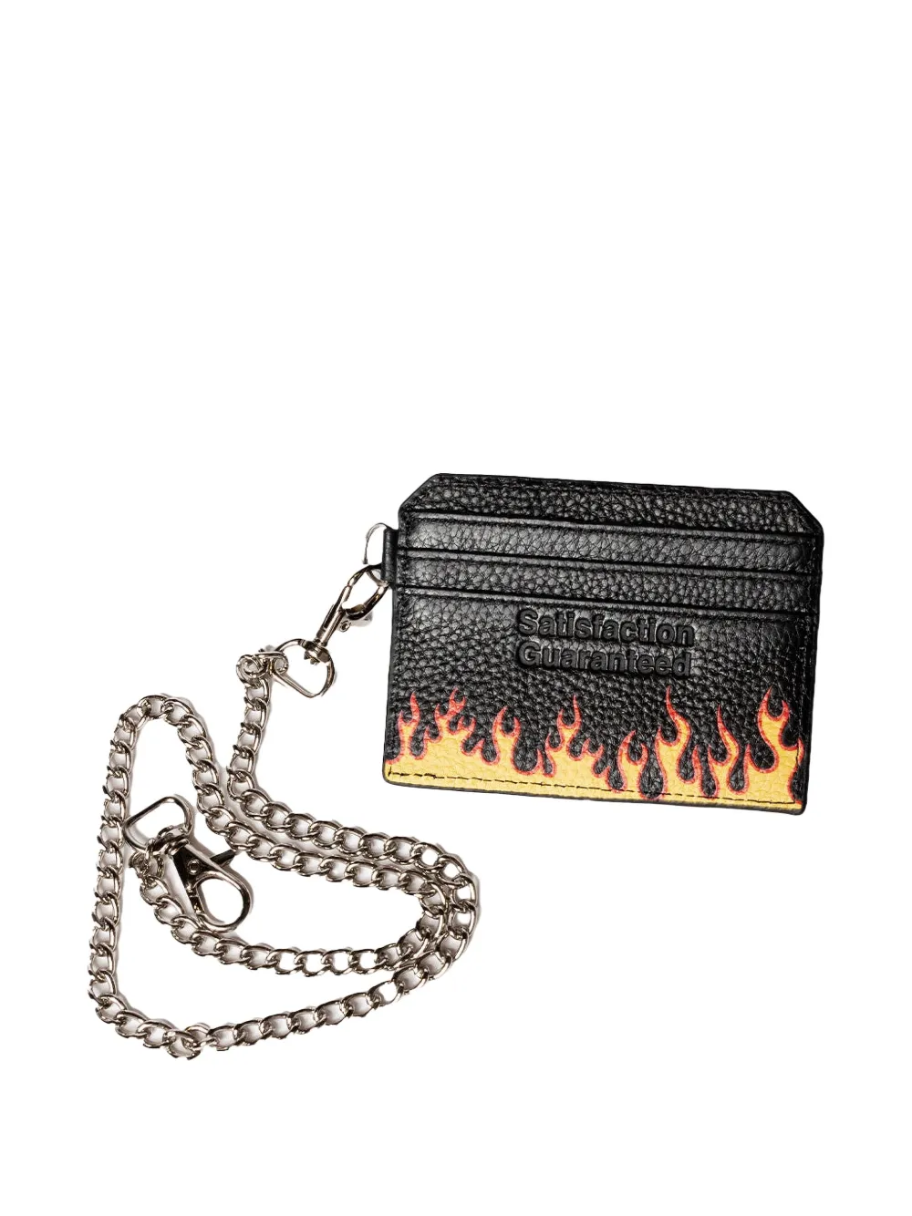 Pleasures flame-print card holder | Image 2