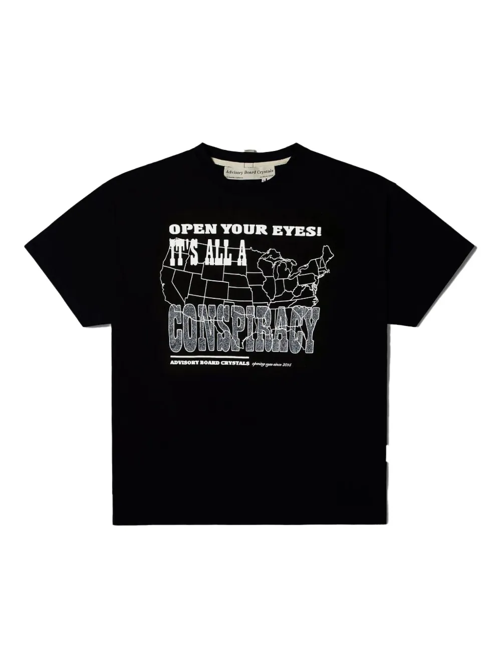 Advisory Board Crystals T-shirt Conspiracy - Nero