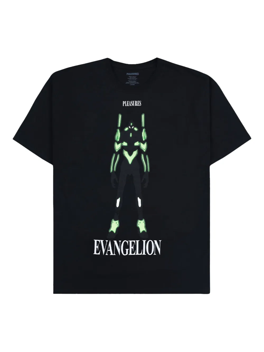 Pleasures x Evangelion EVA 1 T-shirt - Black Pleasures x Evangelion EVA 1 T-shirt - Black
