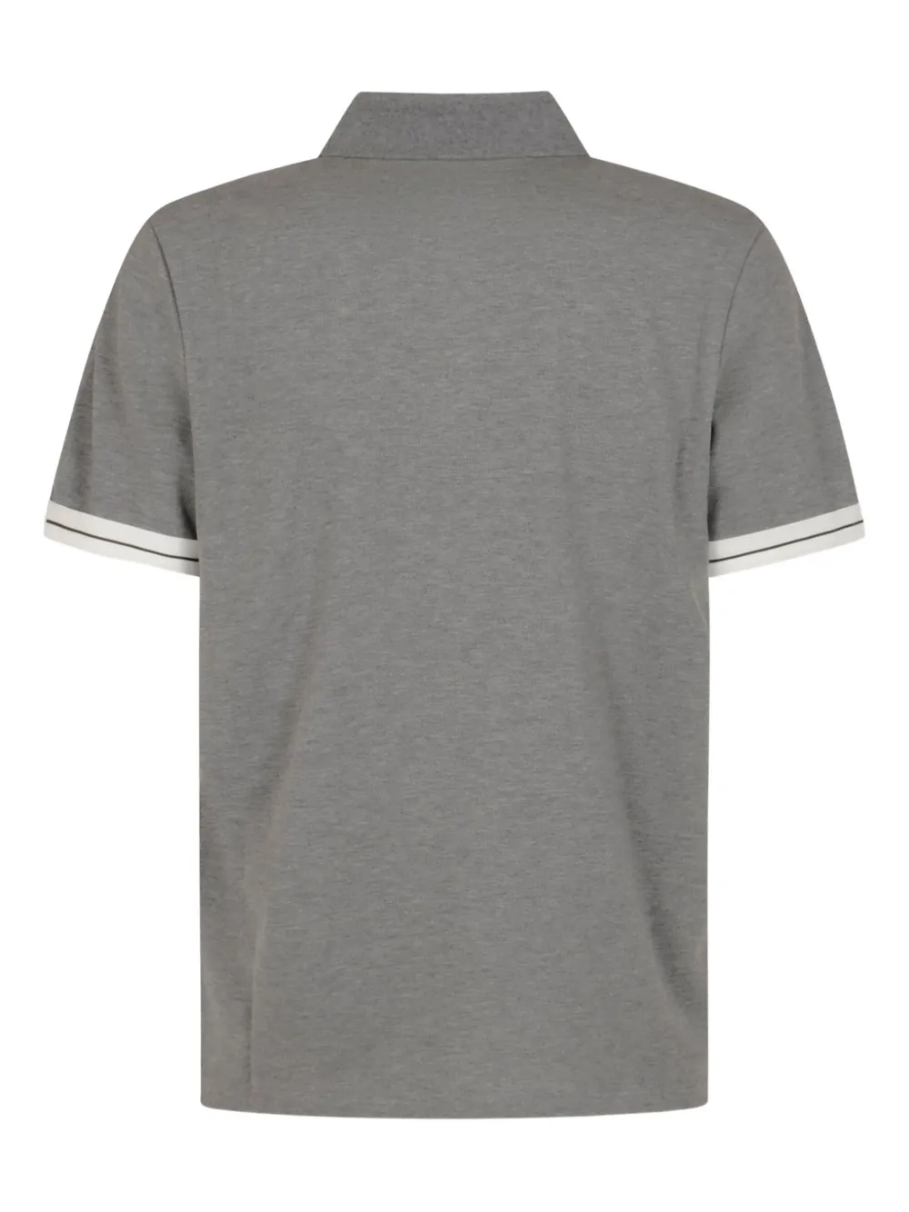 Moncler Katoenen poloshirt - Grijs
