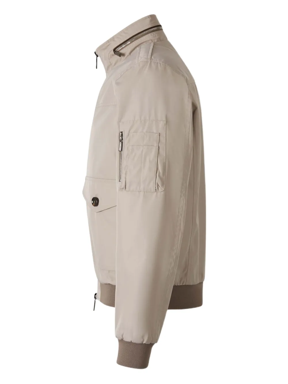 Moorer Jack met ritssluiting Beige