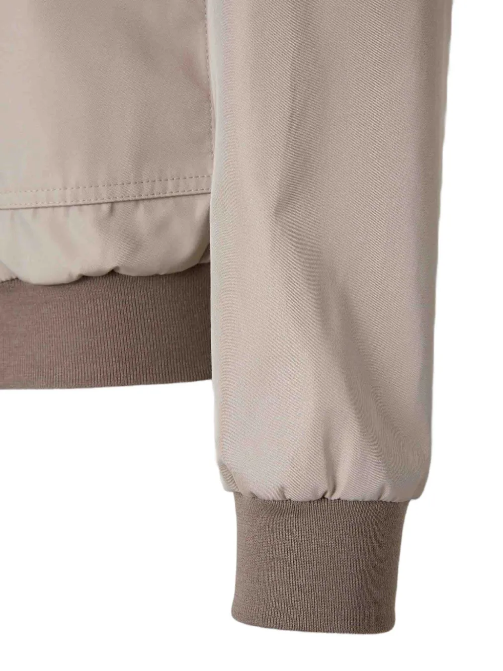 Moorer Jack met ritssluiting Beige