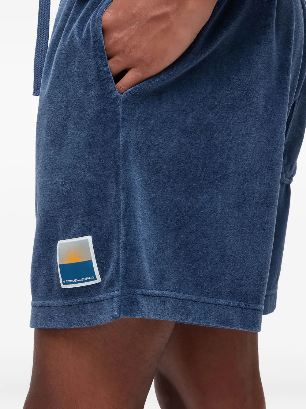 Osklen Drawstring Shorts In Blue