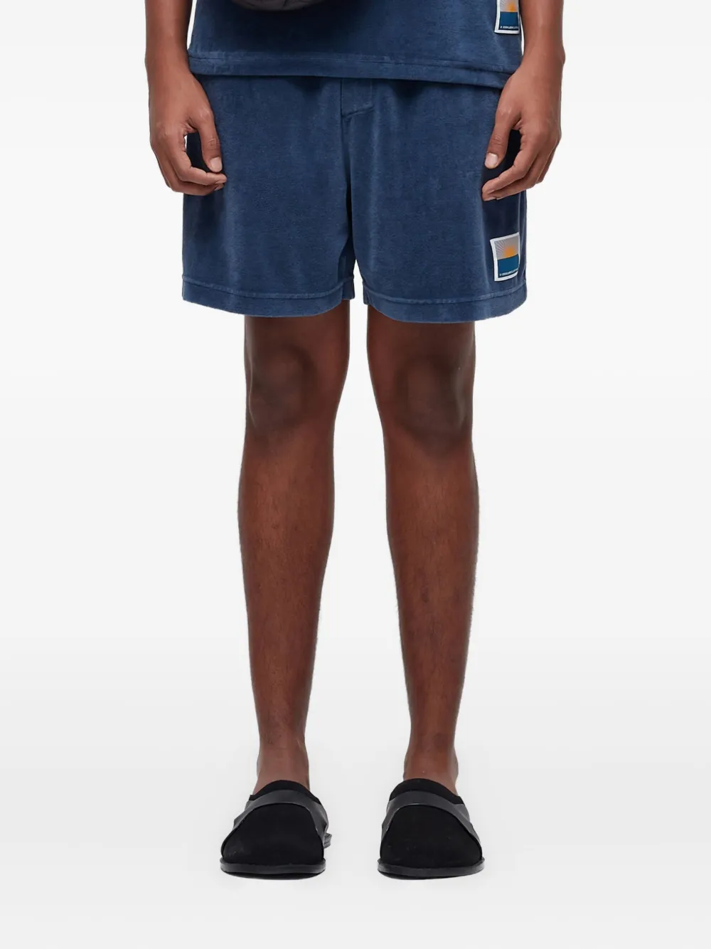 Osklen Drawstring Shorts In Blue
