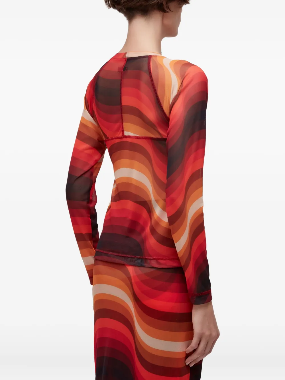 Osklen Top met lange mouwen Rood