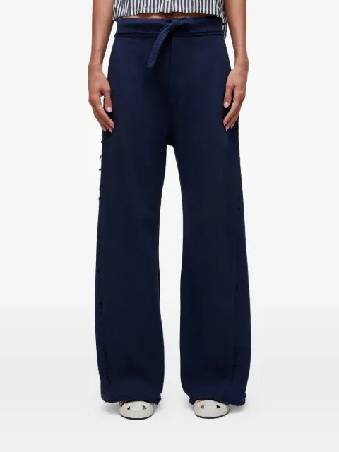 Osklen frayed-hem drawstring trousers