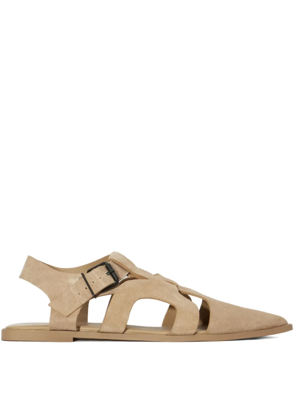 Osklen Calçadão suède sandalen Beige