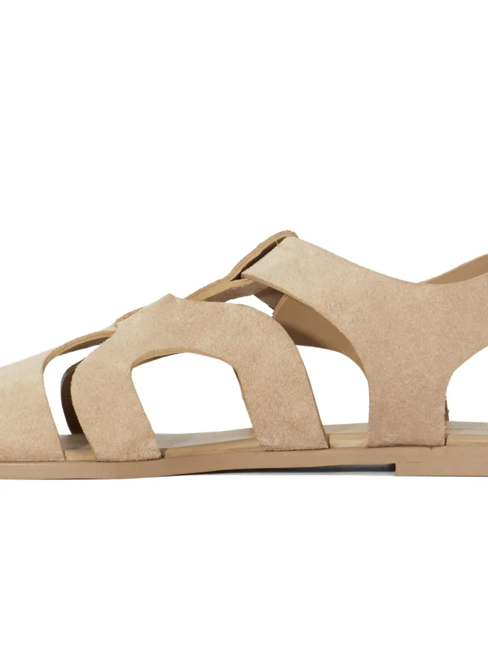 Osklen Calçadão suède sandalen Beige