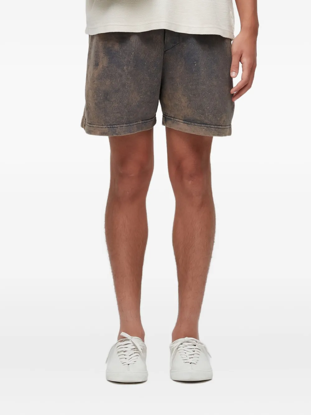Osklen short à effet délavé | gris | Image 1