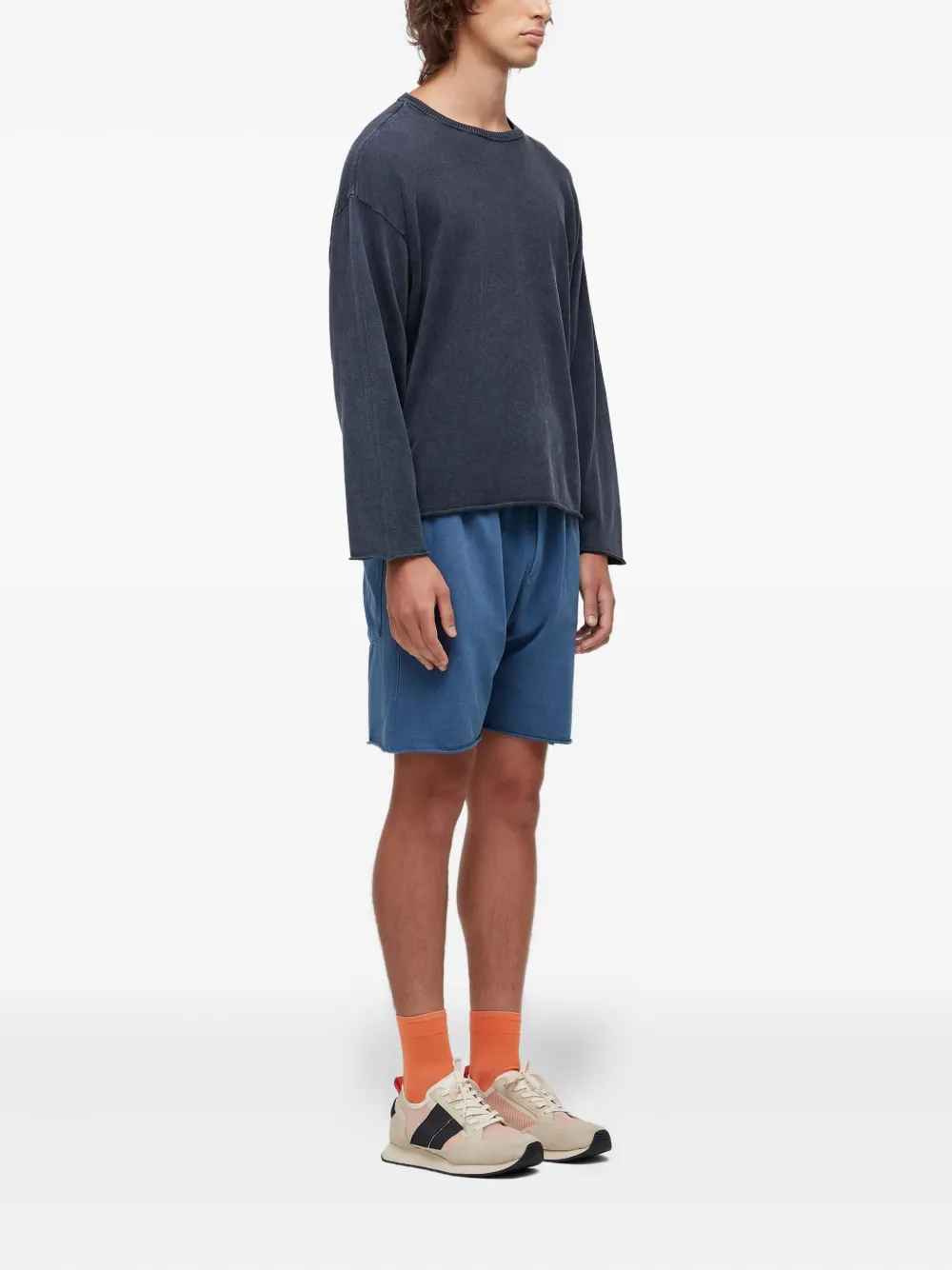 Osklen drawstring raw-cut shorts | Bermuda Shorts | Image 2