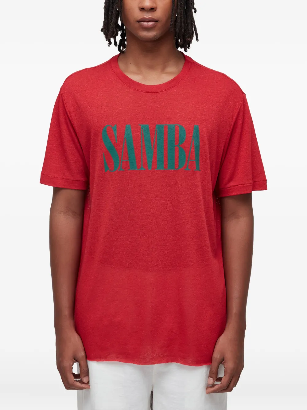 Osklen playera de algodón | rojo | Image 1