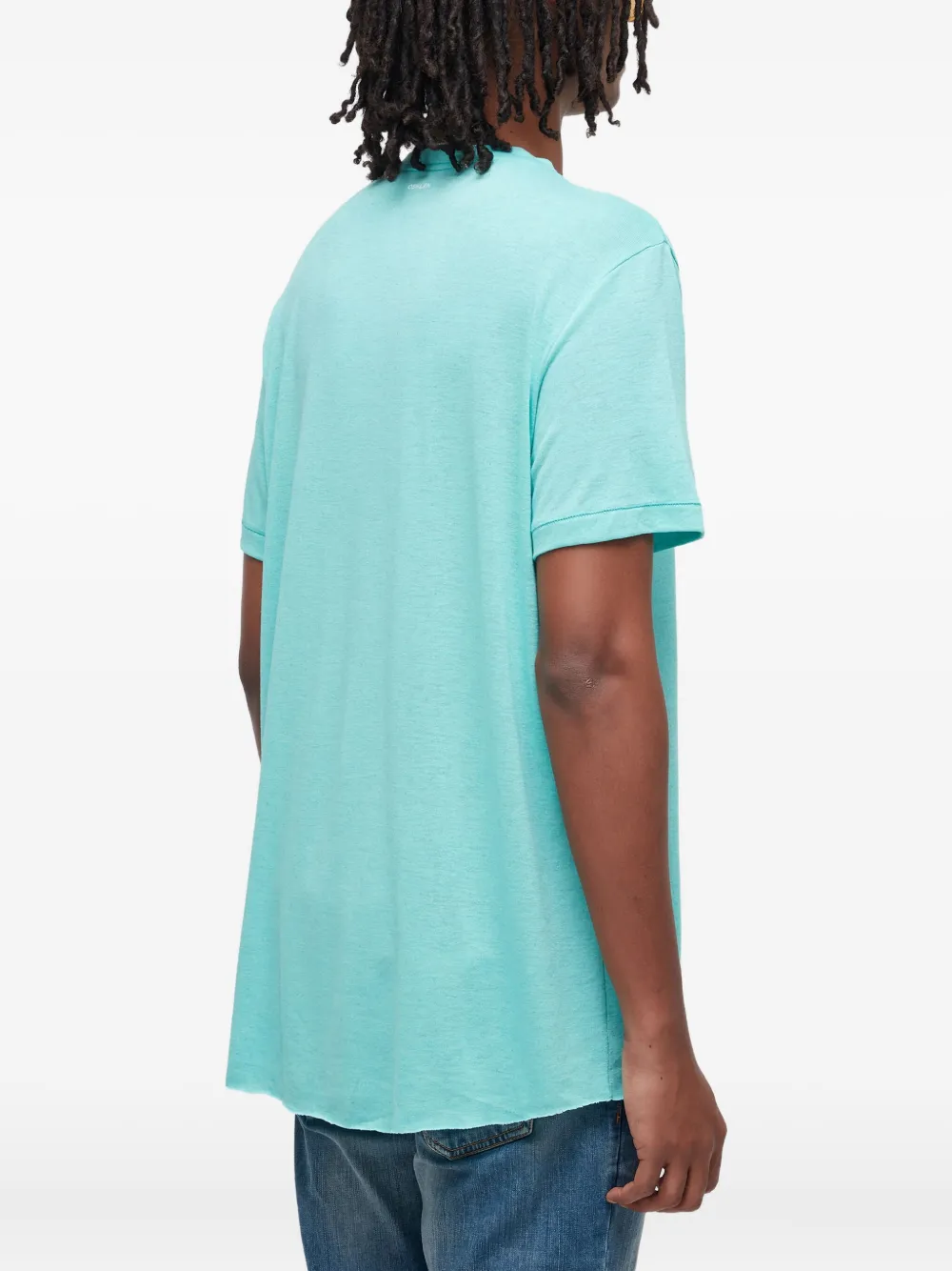 Osklen T-shirt met ronde hals Blauw