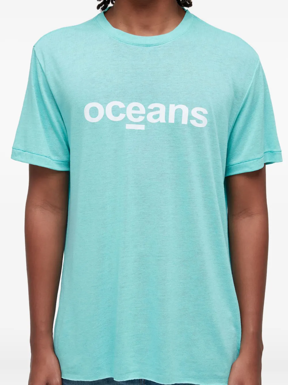 Osklen T-shirt met ronde hals Blauw