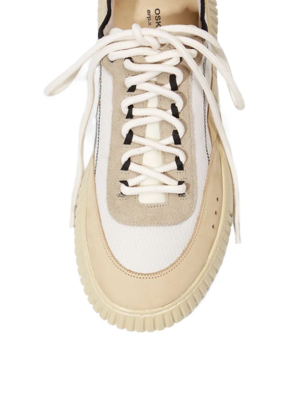 Osklen Sneakers met vlakken Beige