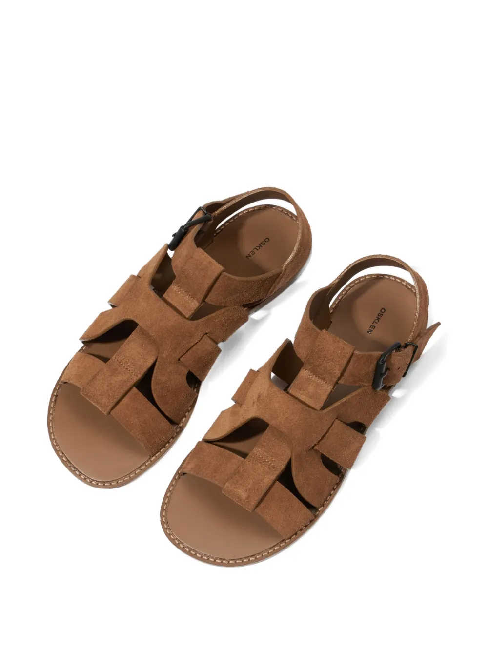 Osklen Sandalen met gesp Bruin