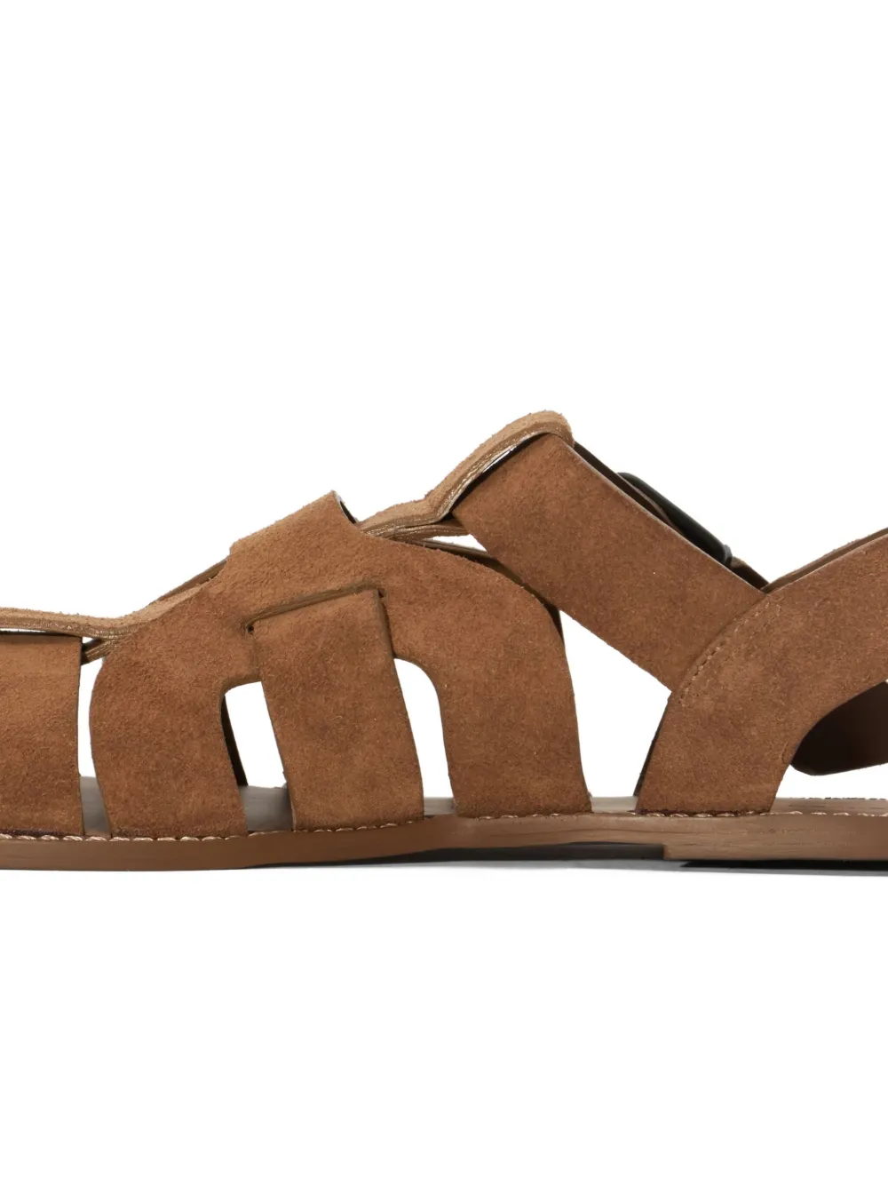 Osklen Sandalen met gesp Bruin