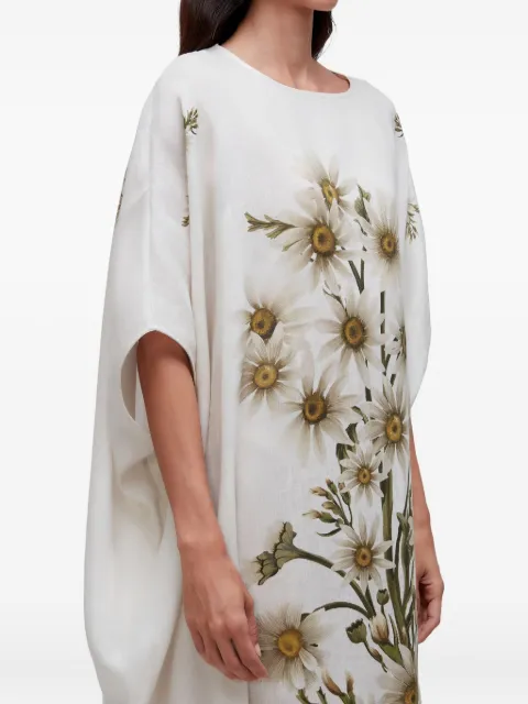 Osklen Daisy Light print midi dress