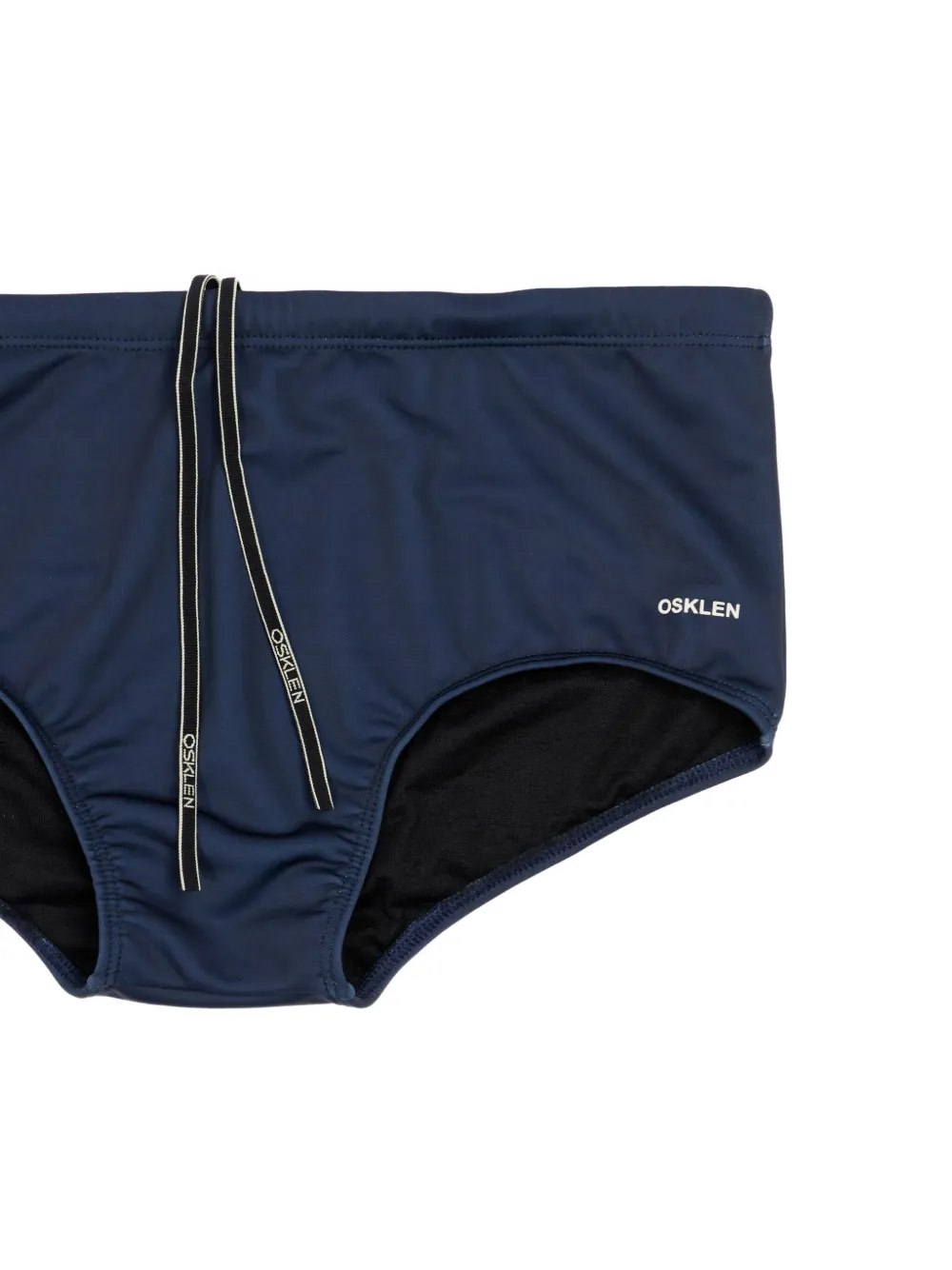 Osklen Riva zwembroek met gestreept vlak Blauw