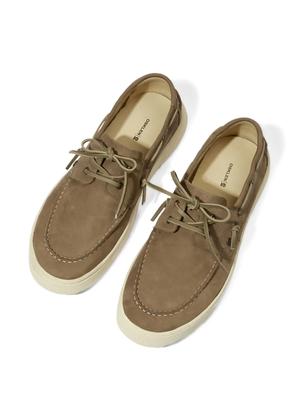 Osklen chaussures bateau Soho Dockside en daim | Image 2