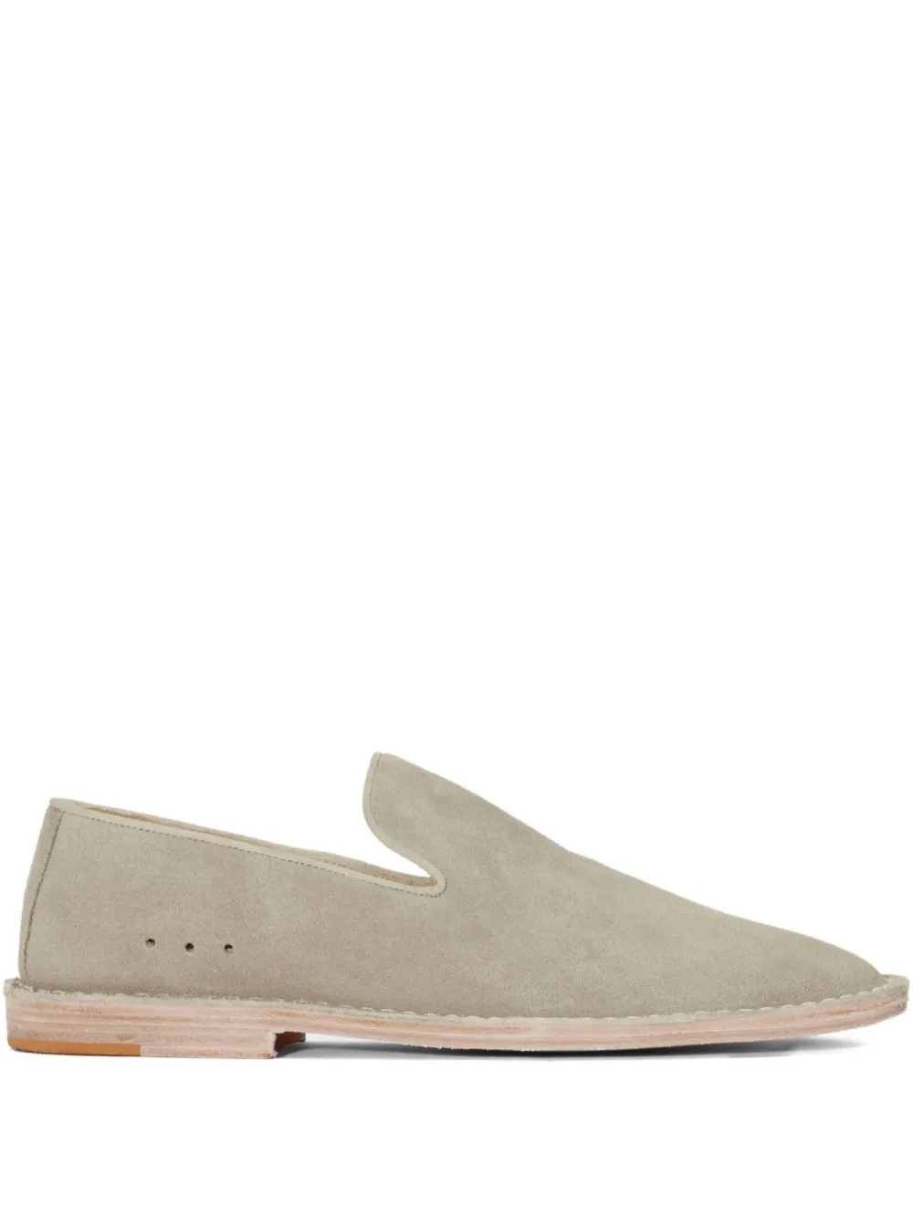 Osklen Moc suede slip-on mocassins | Green | Image 1