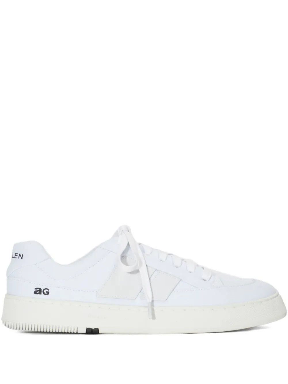 Osklen Panelled Lace-up Low-top Sneakers In White
