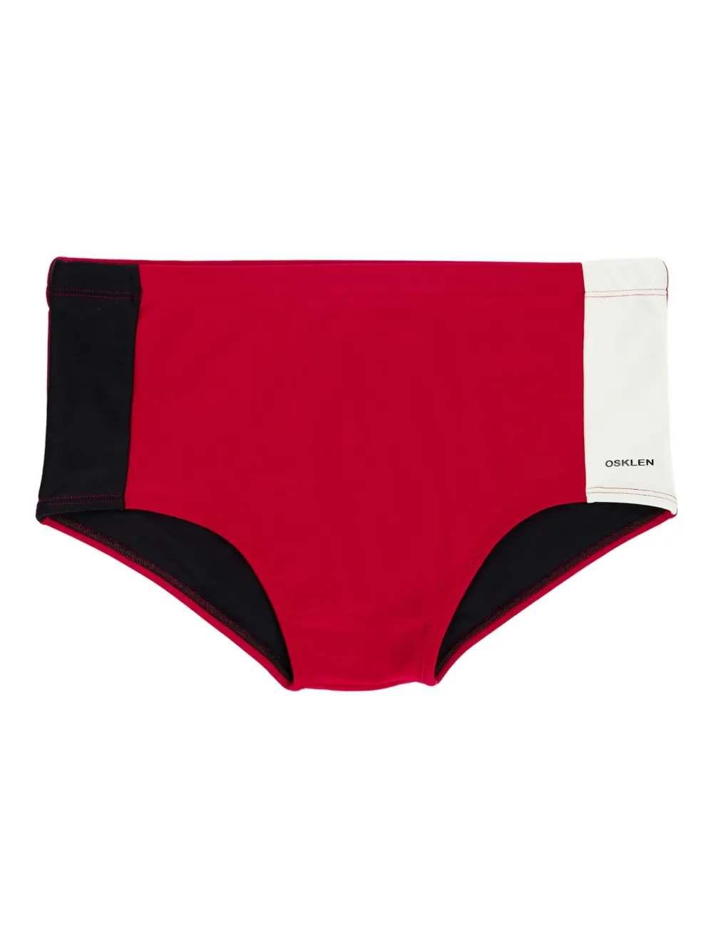 Osklen traje de baño con diseño de dos colores | rojo | Image 1
