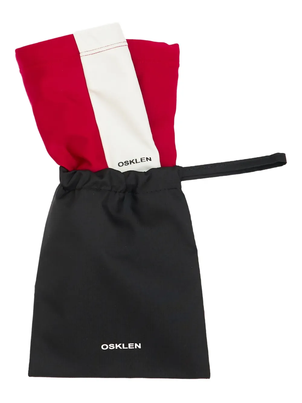 Osklen Tweekleurige zwembroek Rood