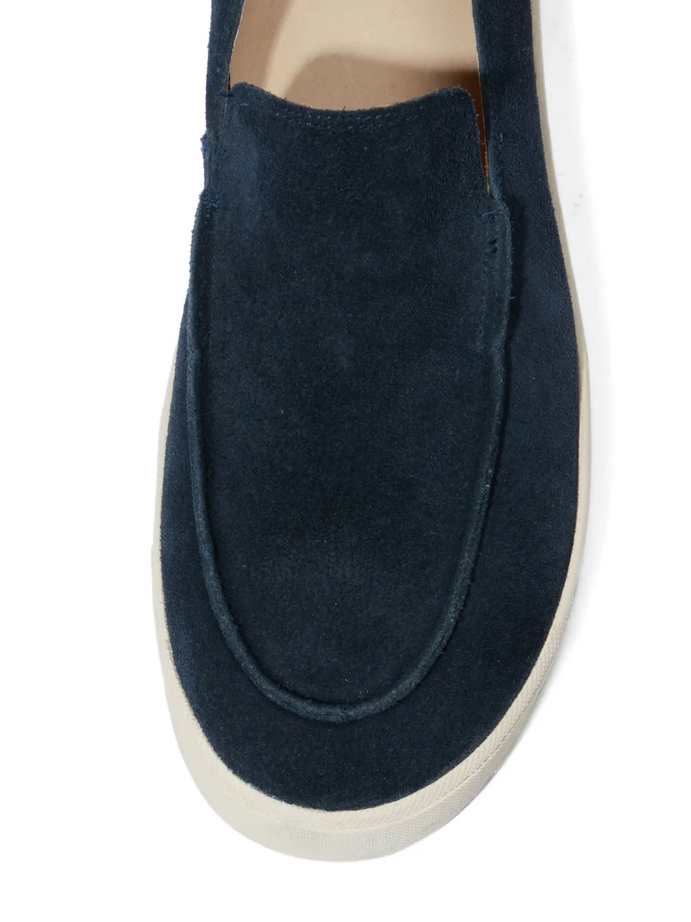 Osklen Soho Soft Moc Suede Loafers In Black